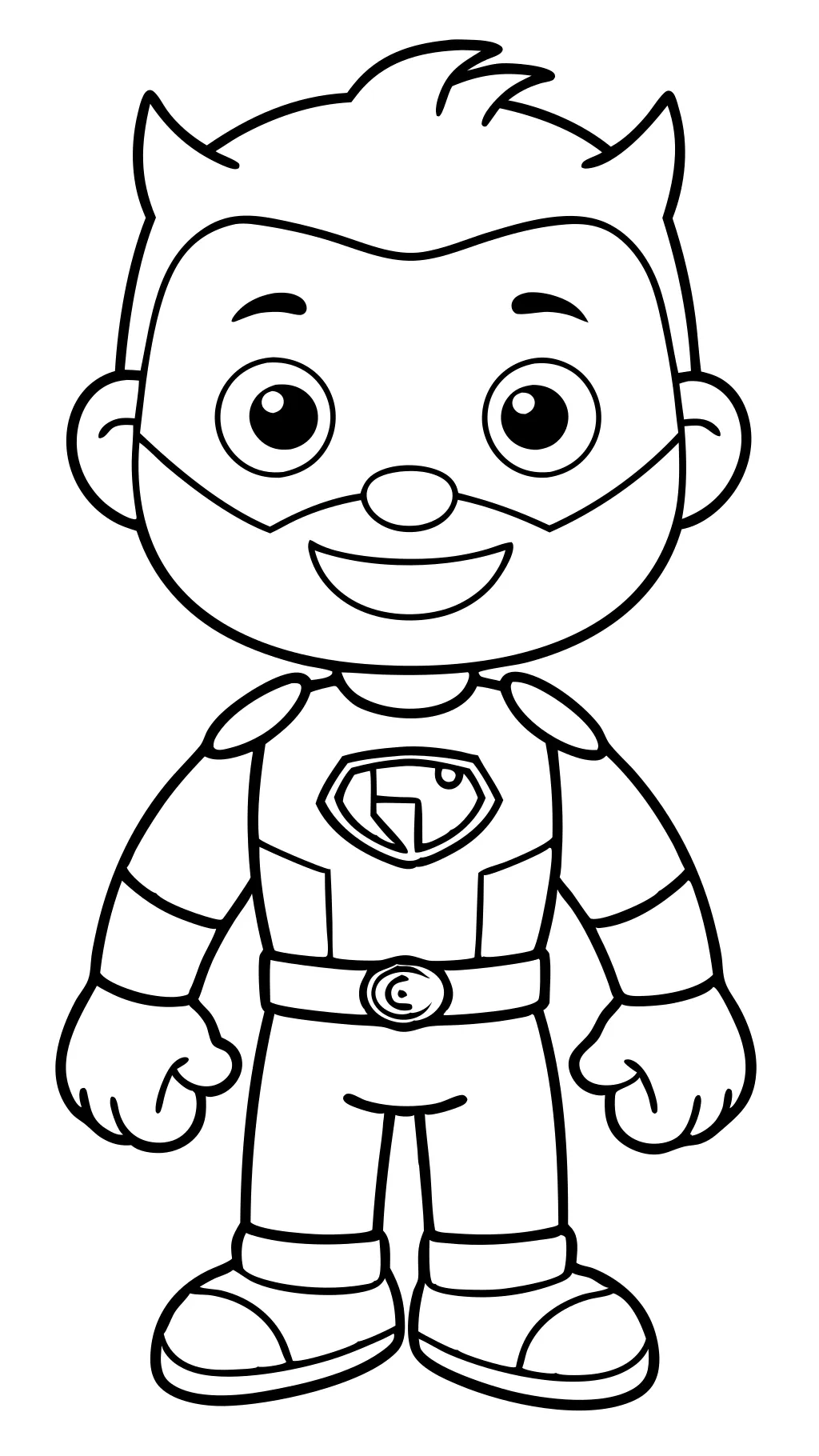 cartoon coloring pages free